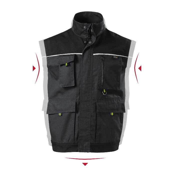 Gilet de travail homme Ranger W54 - ebony gray