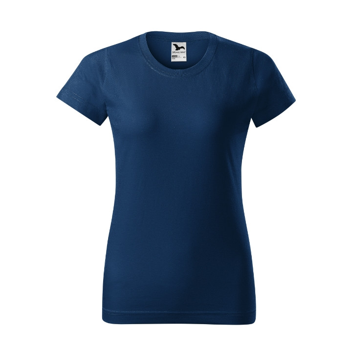 Tee-shirt femme Basic 134 - bleu nuit