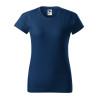 Tee-shirt femme Basic 134 - bleu nuit