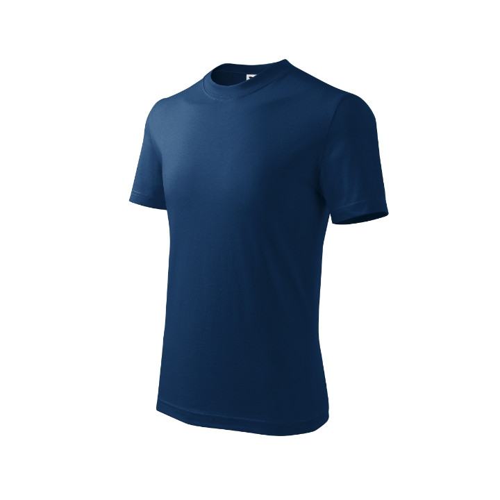 Tee-shirt enfant Basic 138 - bleu nuit