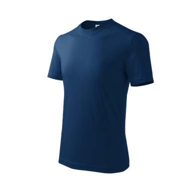 Tee-shirt enfant Basic 138 - bleu nuit