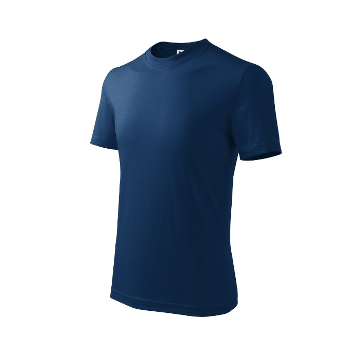 Tee-shirt enfant Basic 138 - bleu nuit