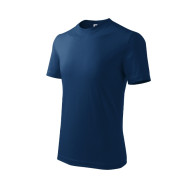 Tee-shirt enfant Basic 138 - bleu nuit