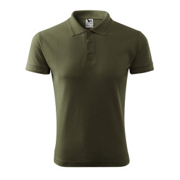 Polo homme Pique Polo 203 - military