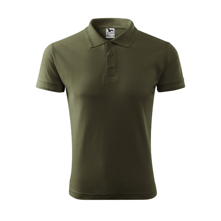 Polo homme Pique Polo 203 - military