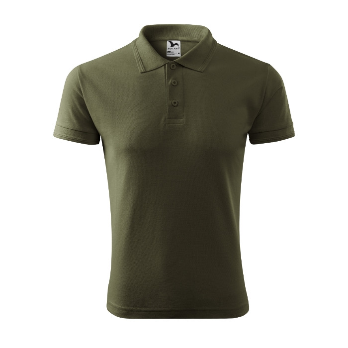 Polo homme Pique Polo 203 - military