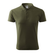 Polo homme Pique Polo 203 - military