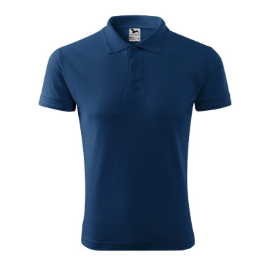Polo homme Pique Polo 203 - bleu nuit