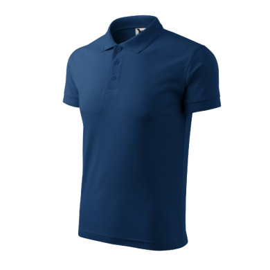 Polo homme Pique Polo 203 - bleu nuit