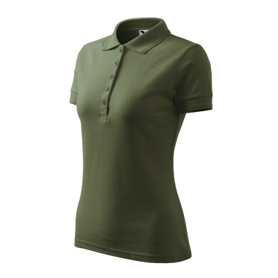 Polo femme Pique Polo 210 - kaki