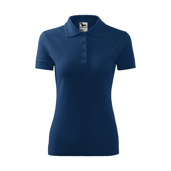 Polo femme Pique Polo 210 - bleu nuit
