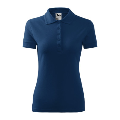 Polo femme Pique Polo 210 - bleu nuit