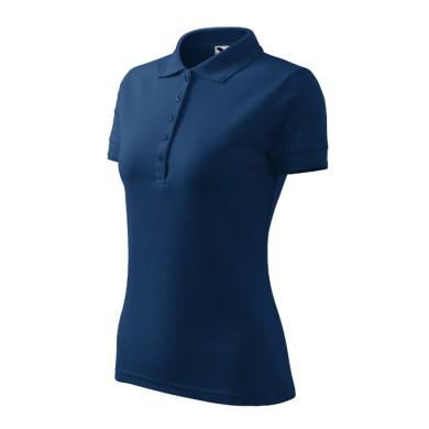Polo femme Pique Polo 210 - bleu nuit