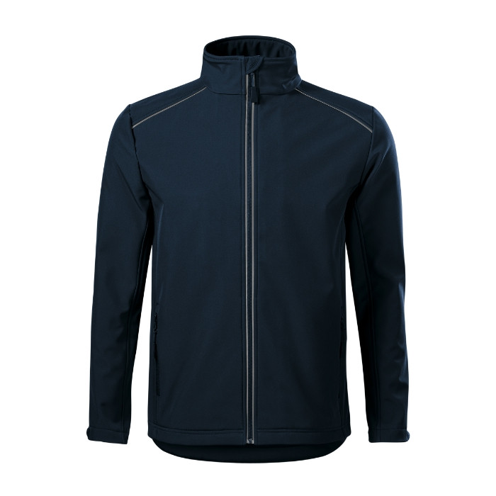 Blouson softshell homme Valley 536 - bleu marine