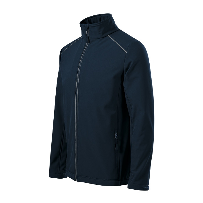 Blouson softshell homme Valley 536 - bleu marine