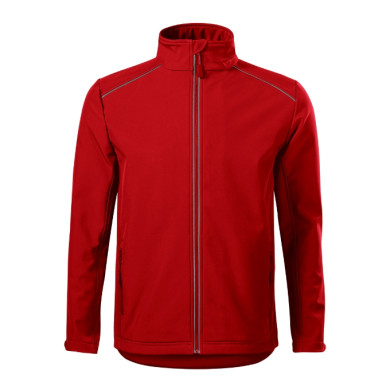 Blouson softshell homme Valley 536 - rouge