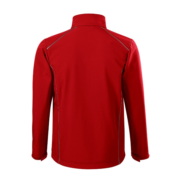 Blouson softshell homme Valley 536 - rouge