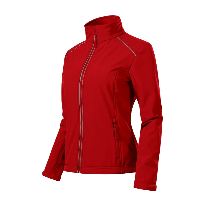 Blouson softshell femme Valley 537 - rouge