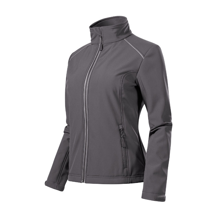 Blouson softshell femme Valley 537 - gris acier