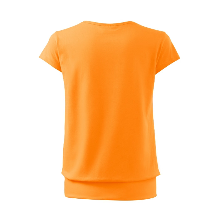 Tee-shirt femme City 120 - mandarine