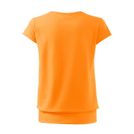 Tee-shirt femme City 120 - mandarine