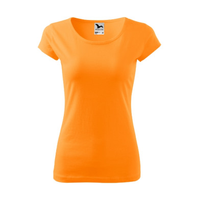 Tee-shirt femme Pure 122 - mandarine