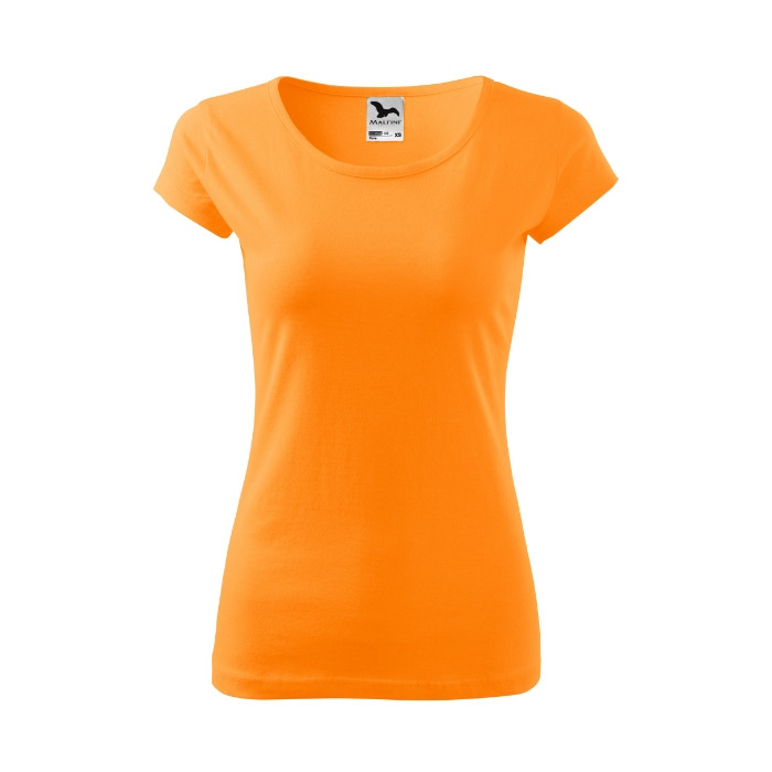 Tee-shirt femme Pure 122 - mandarine