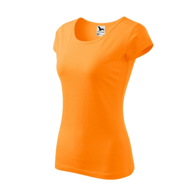 Tee-shirt femme Pure 122 - mandarine