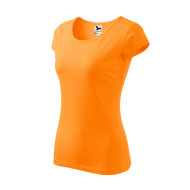 Tee-shirt femme Pure 122 - mandarine