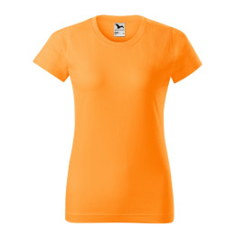 Tee-shirt femme Basic 134 - mandarine