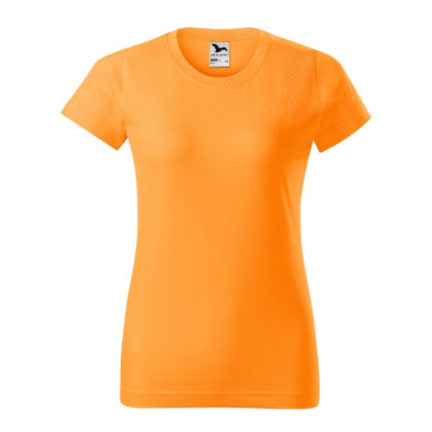 Tee-shirt femme Basic 134 - mandarine