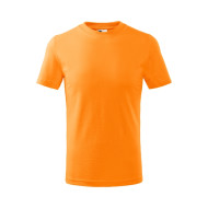 Tee-shirt enfant Basic 138 - mandarine