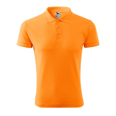 Polo homme Pique Polo 203 - mandarine