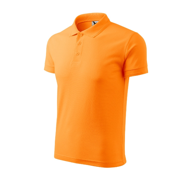 Polo homme Pique Polo 203 - mandarine