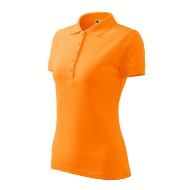 Polo femme Pique Polo 210 - mandarine