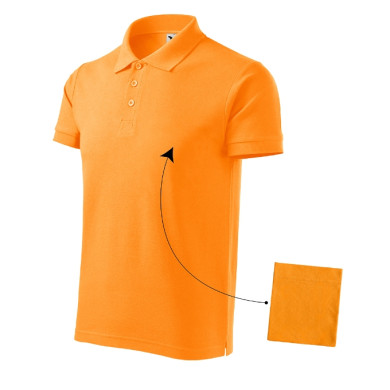 Polo homme Cotton 212 - mandarine