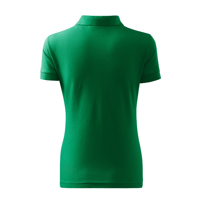 Polo femme Cotton 213 - vert moyen