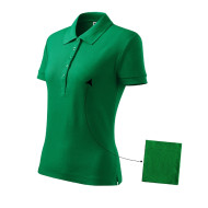 Polo femme Cotton 213 - vert moyen
