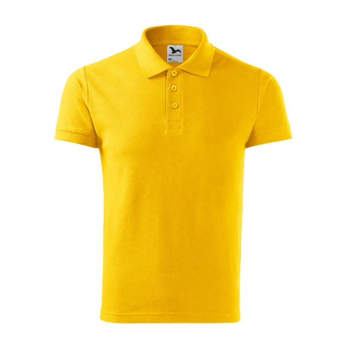 Polo homme Cotton Heavy 215 - jaune