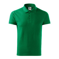 Polo homme Cotton Heavy 215 - vert moyen