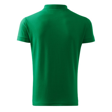 Polo homme Cotton Heavy 215 - vert moyen
