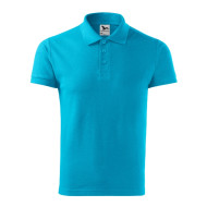 Polo homme Cotton Heavy 215 - turquoise
