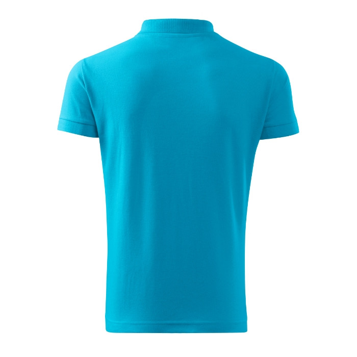 Polo homme Cotton Heavy 215 - turquoise