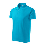 Polo homme Cotton Heavy 215 - turquoise