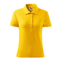 Polo femme Cotton Heavy 216 - jaune