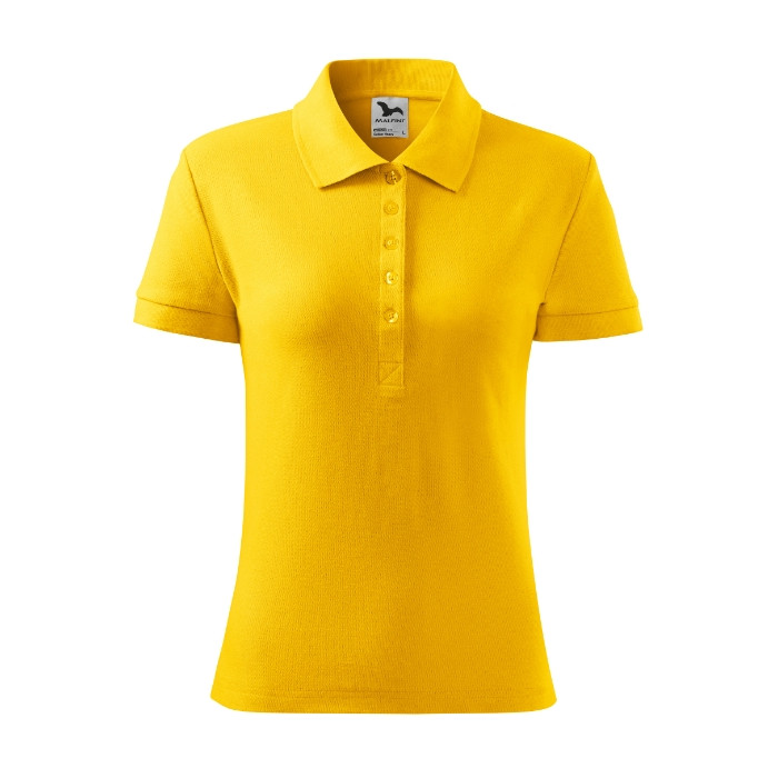 Polo femme Cotton Heavy 216 - jaune