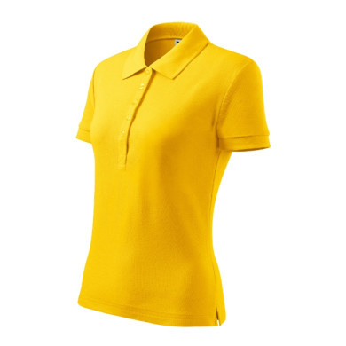 Polo femme Cotton Heavy 216 - jaune