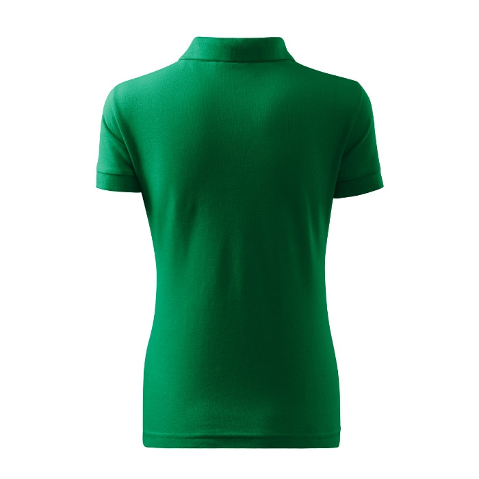 Polo femme Cotton Heavy 216 - vert moyen