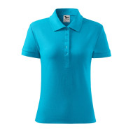 Polo femme Cotton Heavy 216 - turquoise