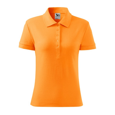 Polo femme Cotton Heavy 216 - mandarine